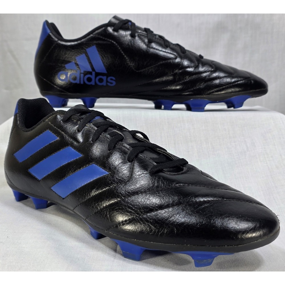 Adidas Copa 20.4 FG Soccer Cleats Mens 11.5 Black Royal Blue FV2886 - Picture 1 of 9